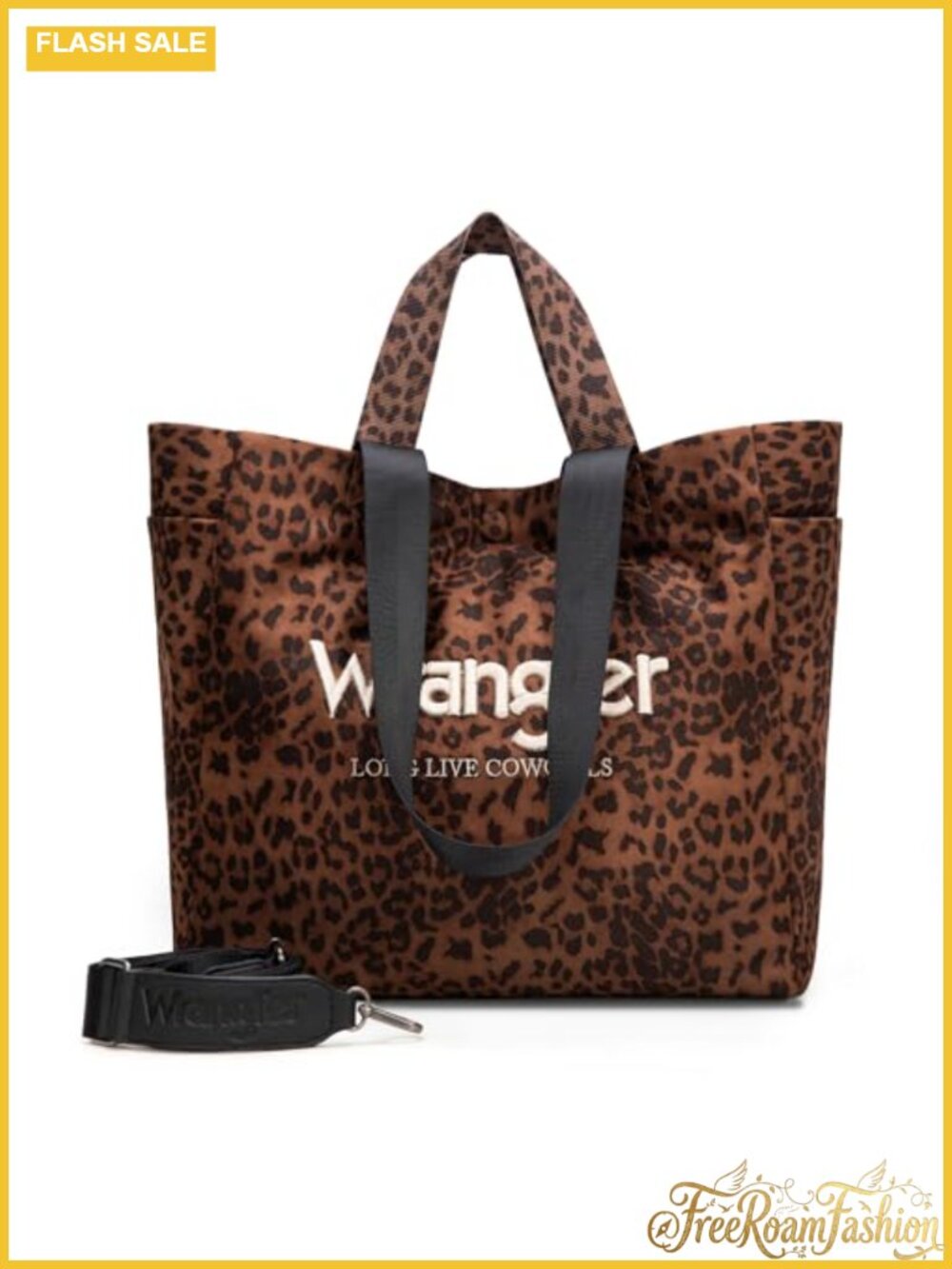 Large Tote Bag for Women Leopard Print Purse Travel Work Gym